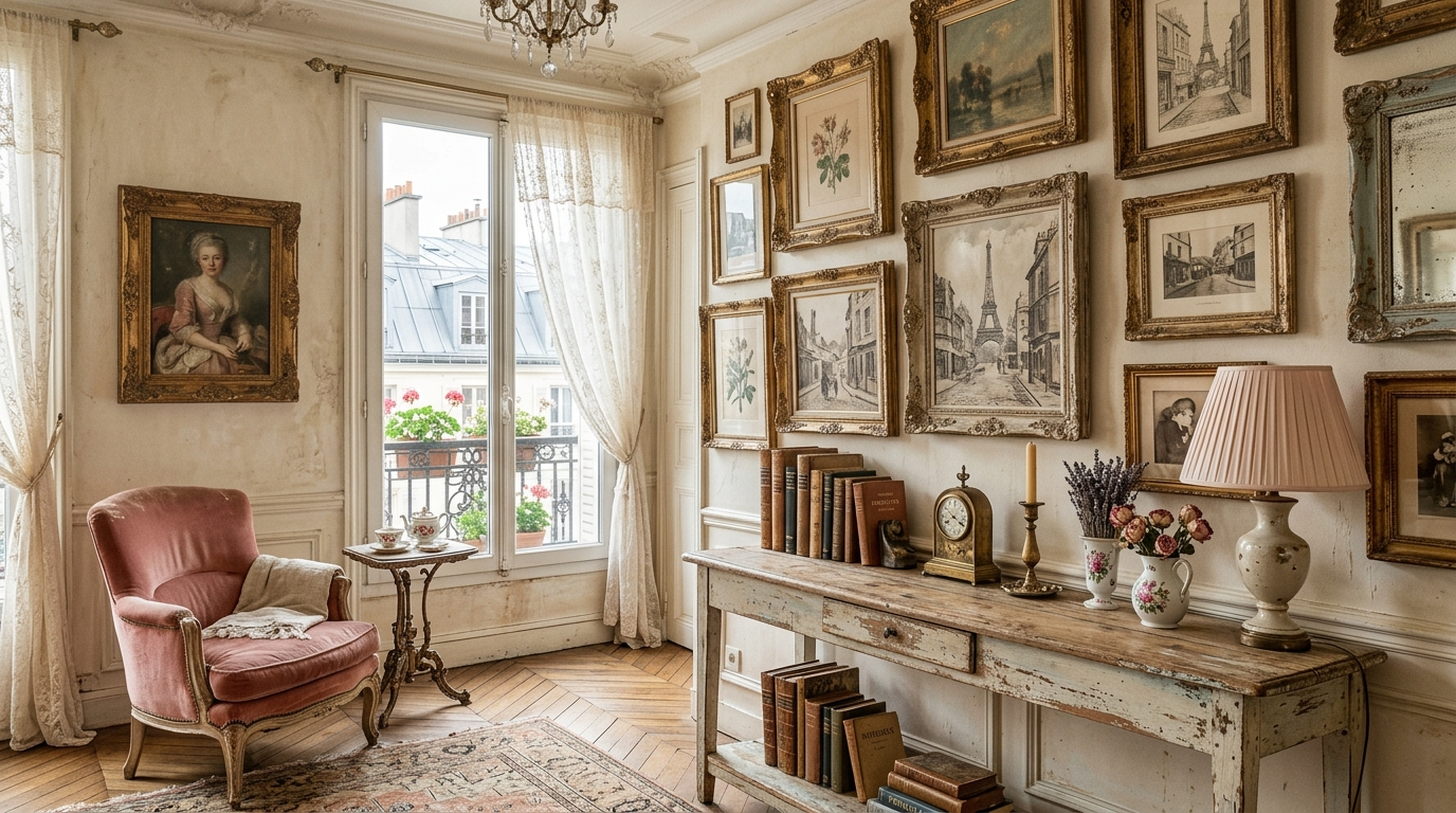 Style a small bistro inspired dining corner